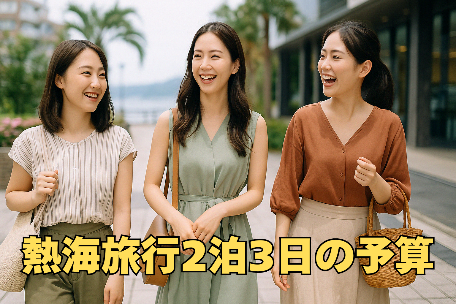 熱海旅行2泊3日の予算完全ガイド！カップルや女子旅に最適