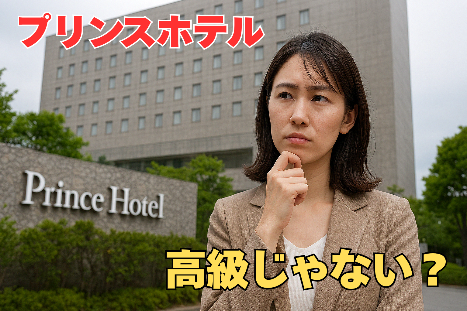プリンスホテルは高級じゃない？その真相を徹底解説