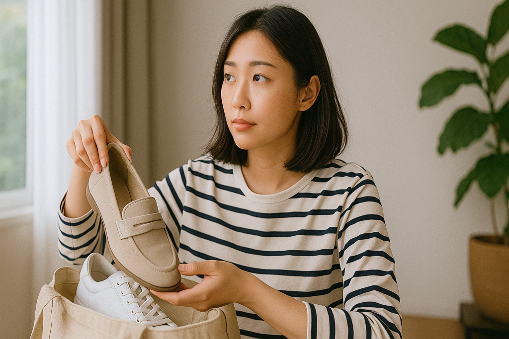 1週間の旅行に靴は何足必要?荷物を減らすコツ