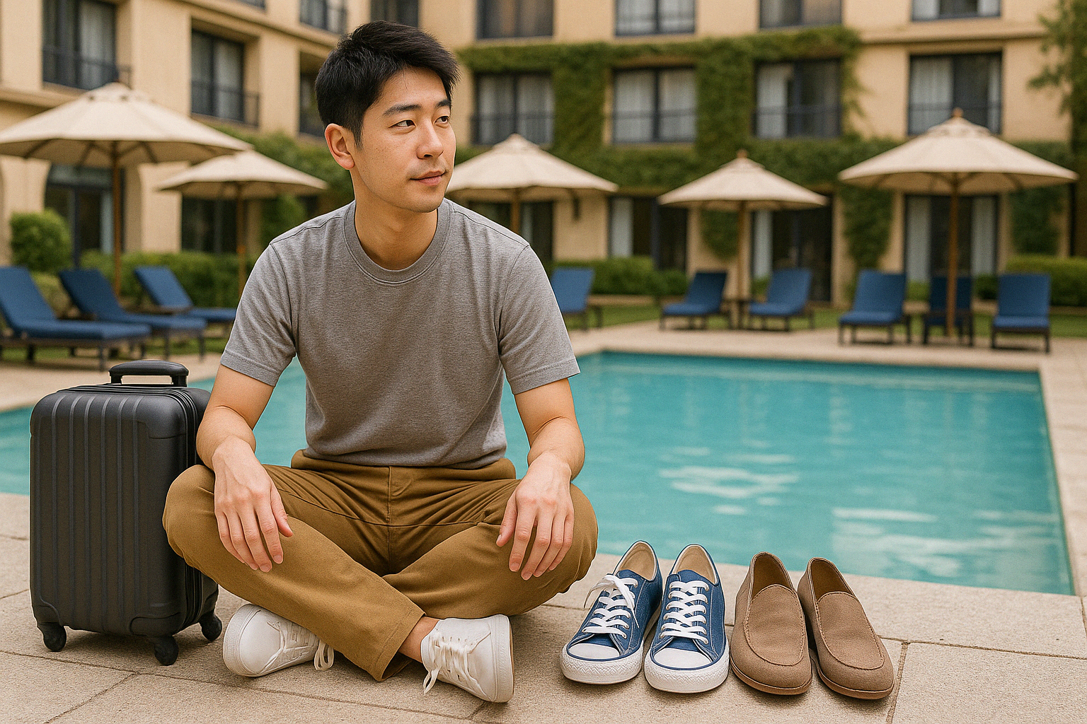 旅行の靴は何足必要?日数やシーン別の適正数を解説