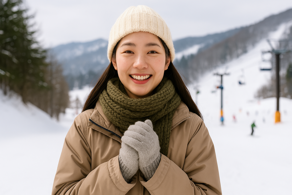 真冬のリゾートバイトで持っていくべき暖かアイテム