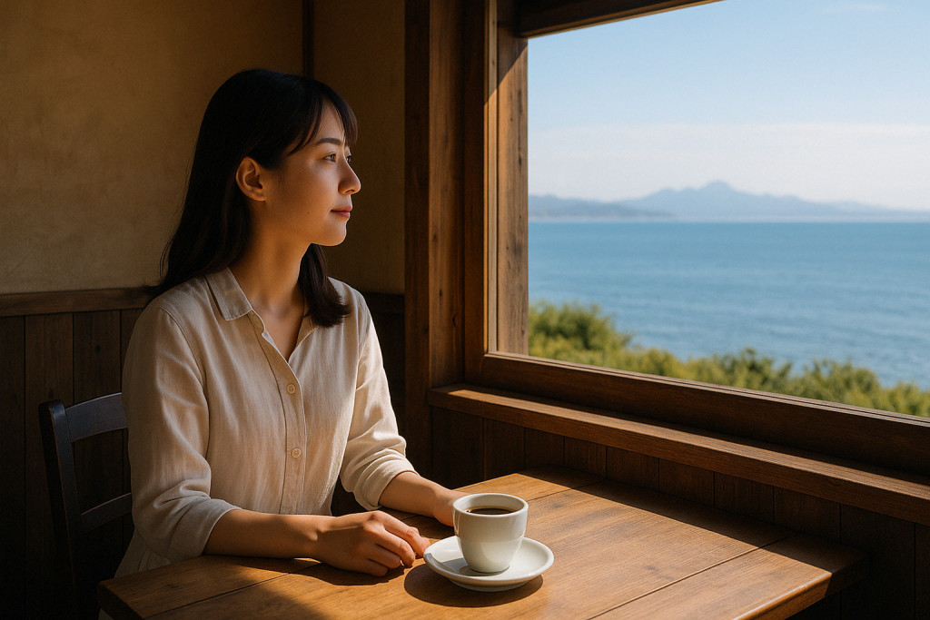 誰にも気を使わない贅沢時間|一人で過ごす癒しのカフェと絶景