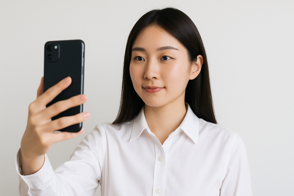 オンライン応募用に撮影する証明写真のポイント