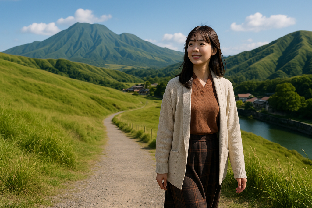 【九州】阿蘇・黒川温泉～湯めぐり一人時間