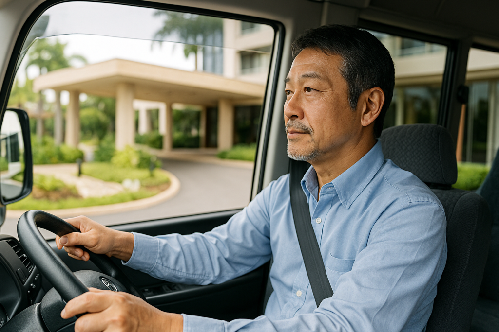 高齢者に向いている職種例～フロント内勤・送迎・予約対応