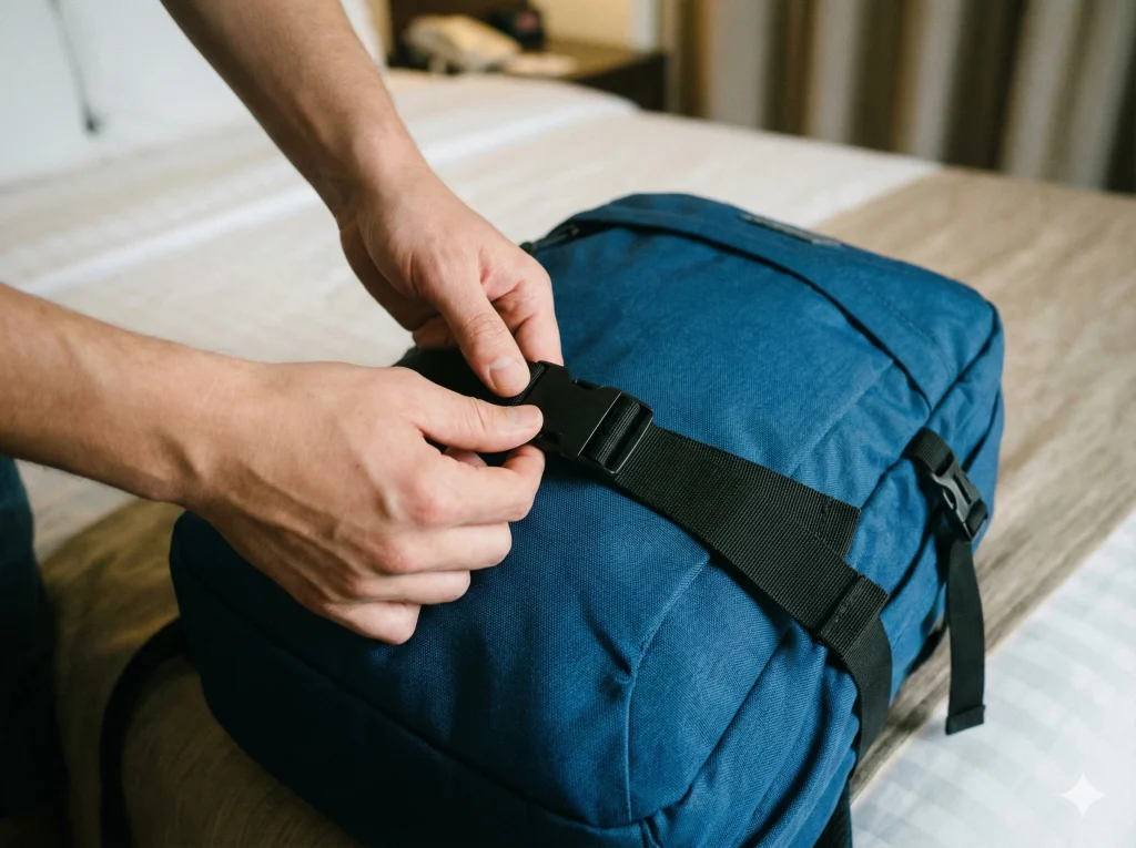 固定ベルトの基本手順