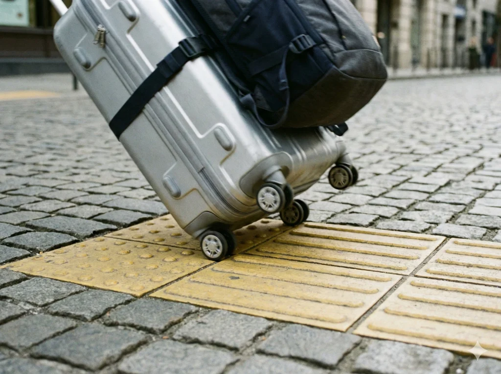 「旋回」と「段差」でズレが増える仕組み