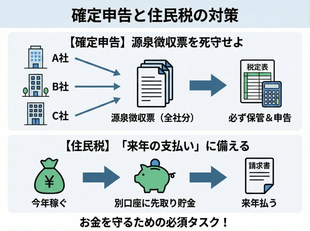 確定申告と住民税の対策