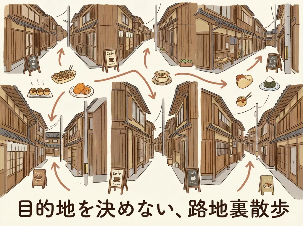 【大阪】空堀でレトロ食べ歩き
