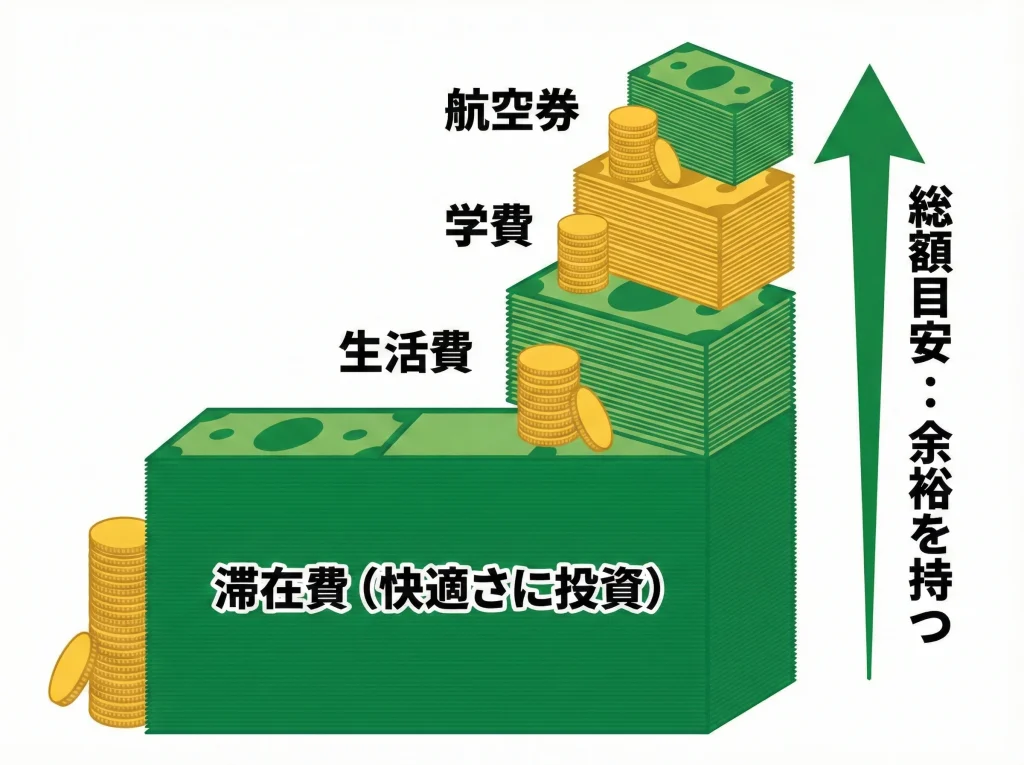1ヶ月留学の費用目安