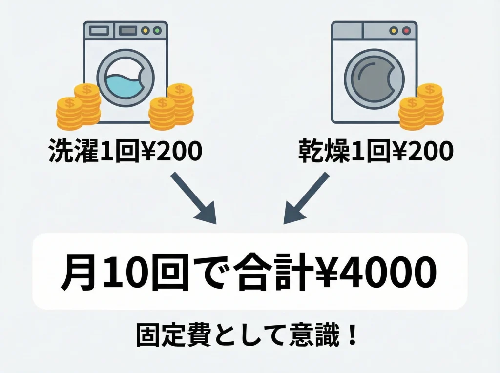 コインランドリー料金相場