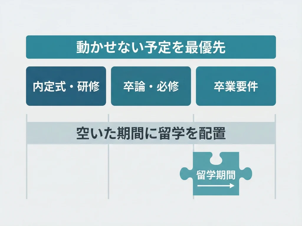 短期留学はいつ行ける