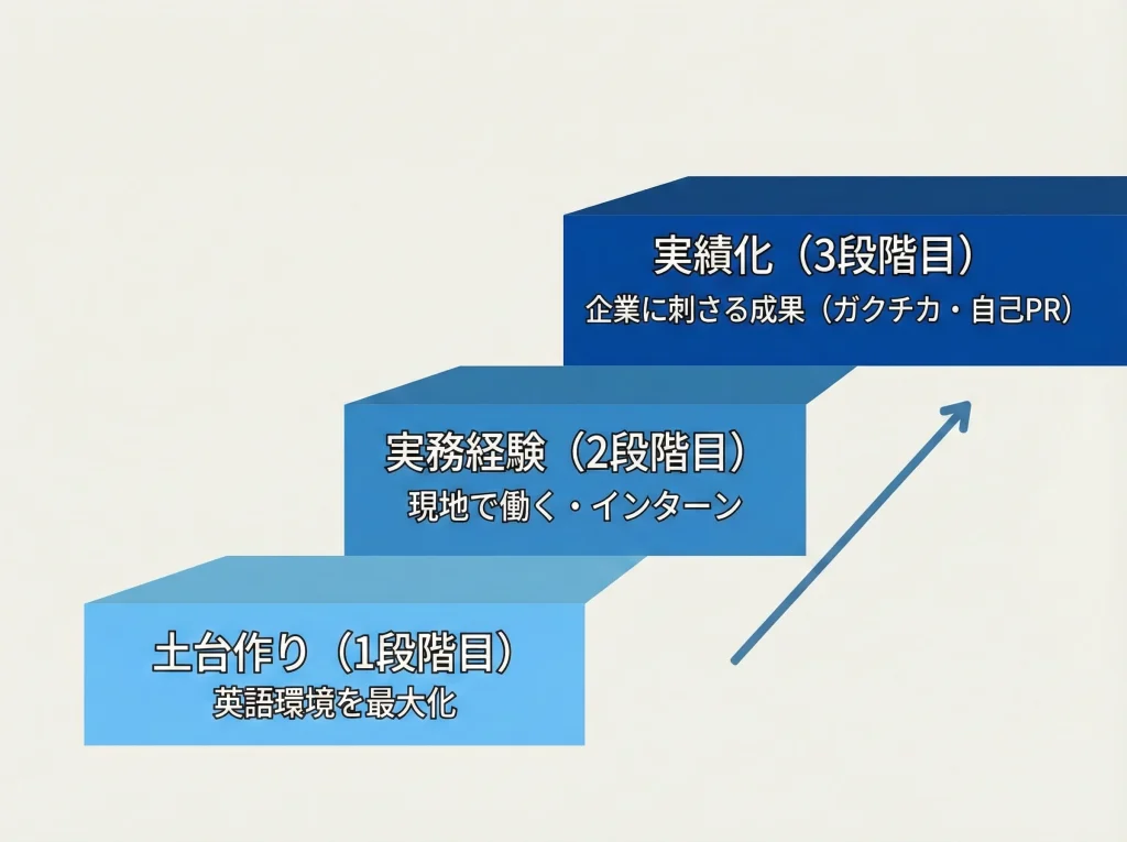 ワーホリと海外インターン活用