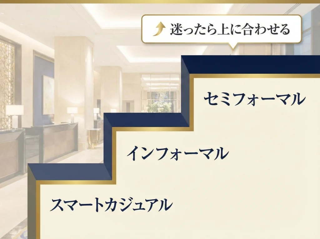 ドレスコードの基本と種類