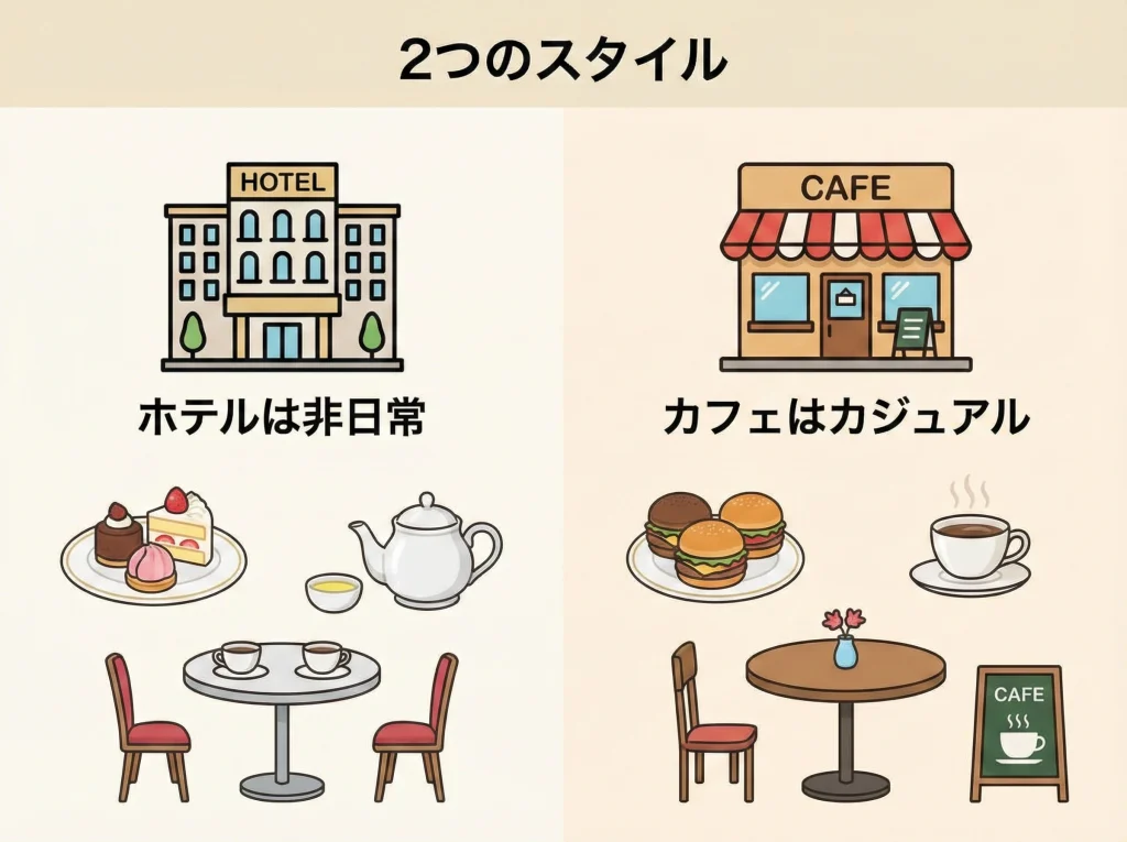 アフタヌーンティー体験