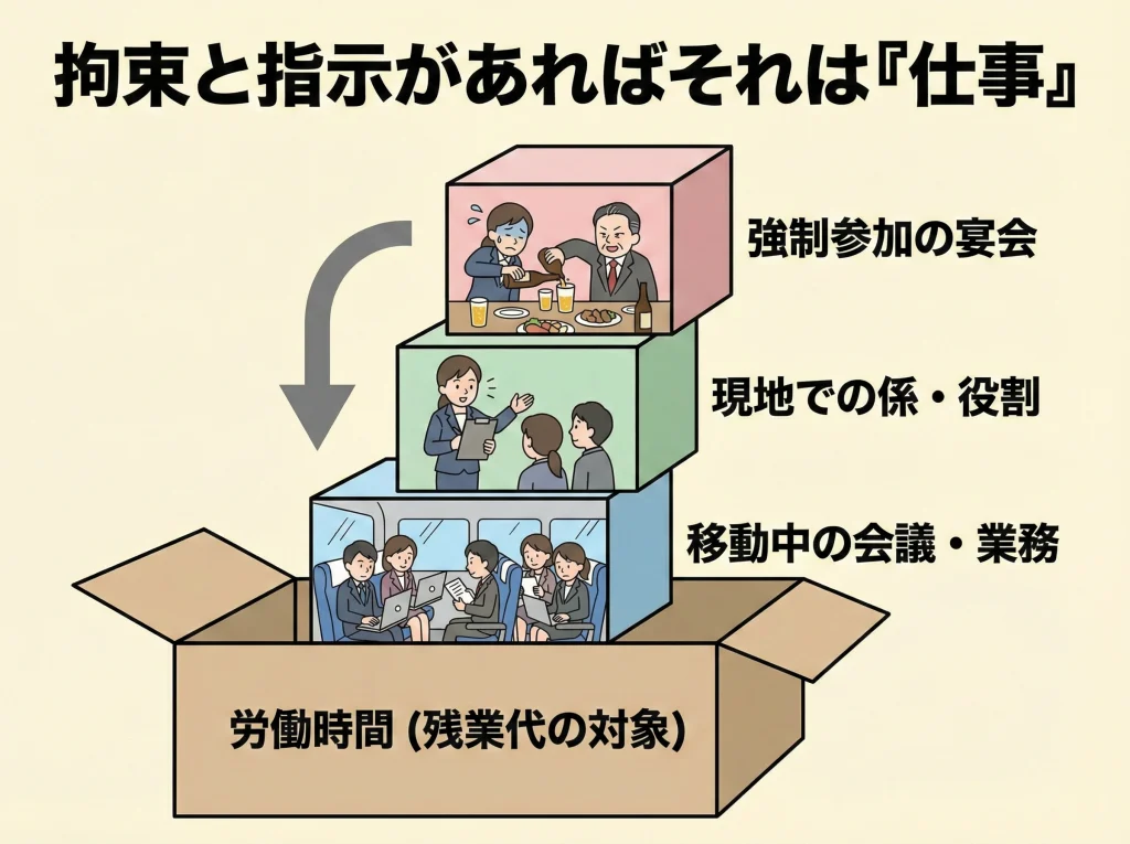 社員旅行は労働時間？残業代