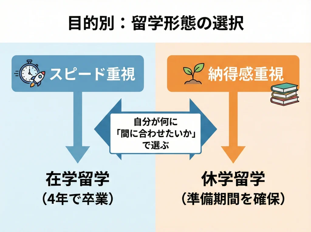 大学3年留学は間に合う？