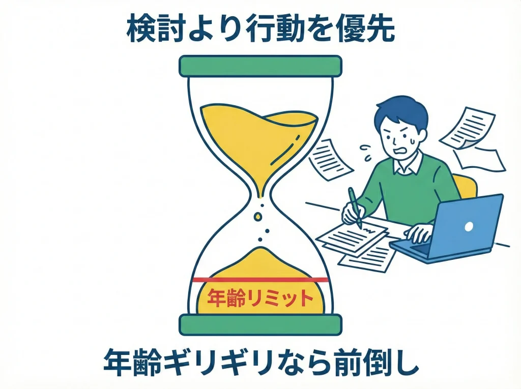 2回目申請の条件と年齢制限