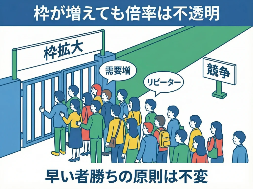 枠拡大と倍率の勘違い