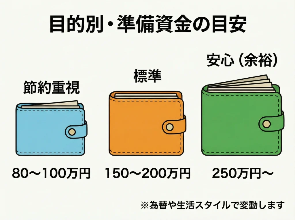 必要な貯金額はいくら？目安