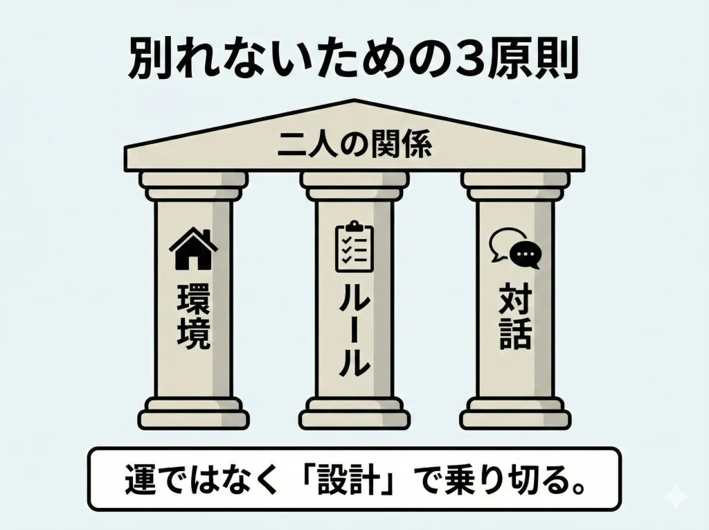 リゾートバイトでカップルが別れる前の別れない策