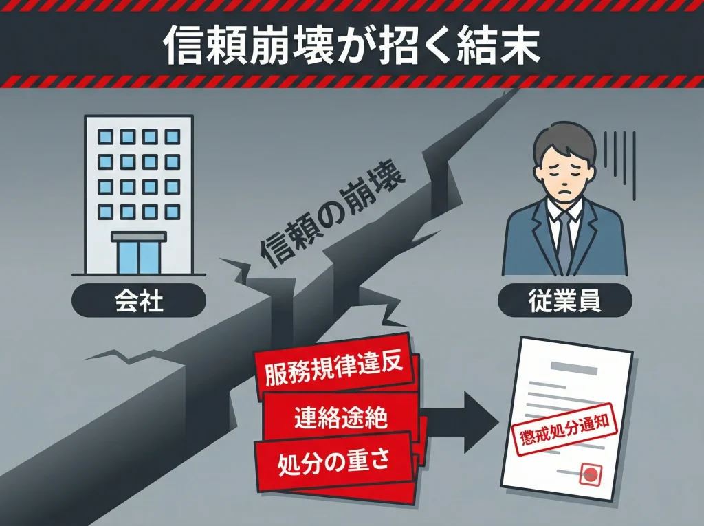 懲戒処分と懲戒解雇