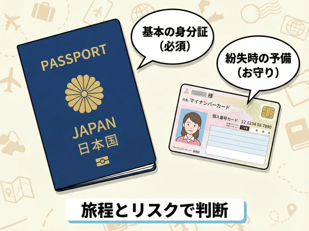 持参メリットは身分証予備