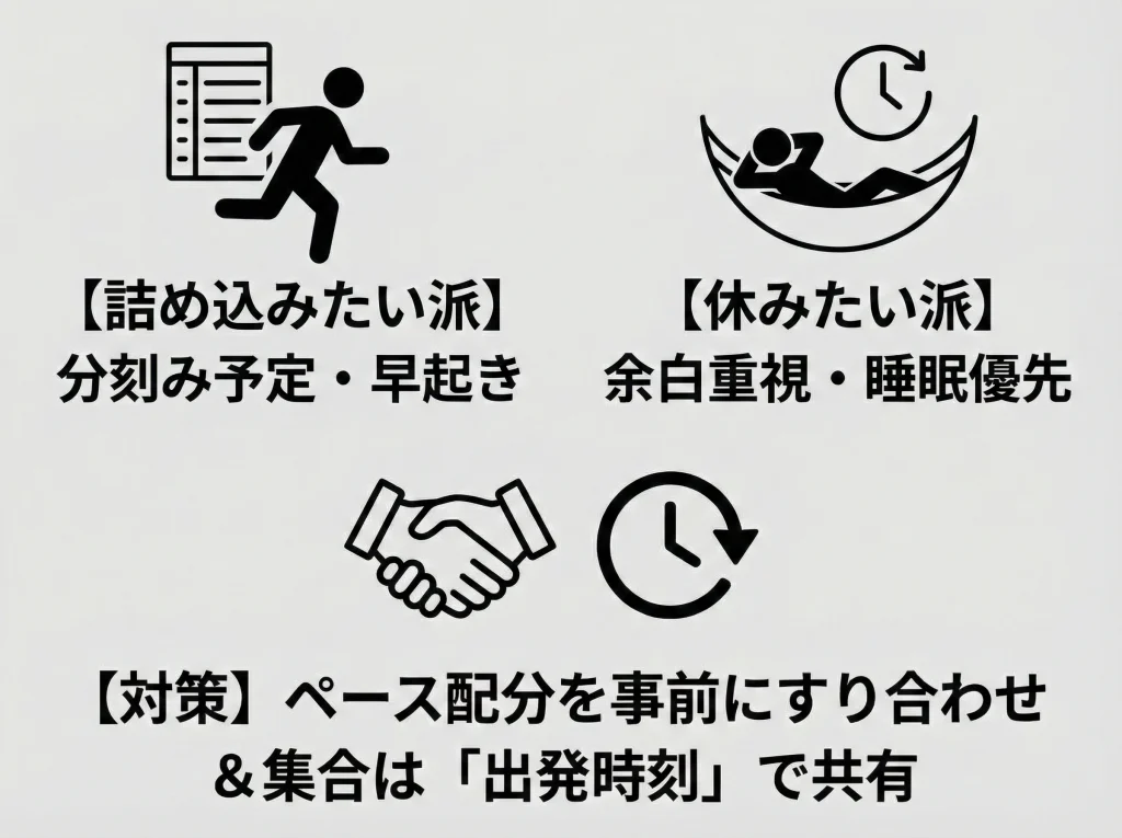 無計画と時間にルーズ問題