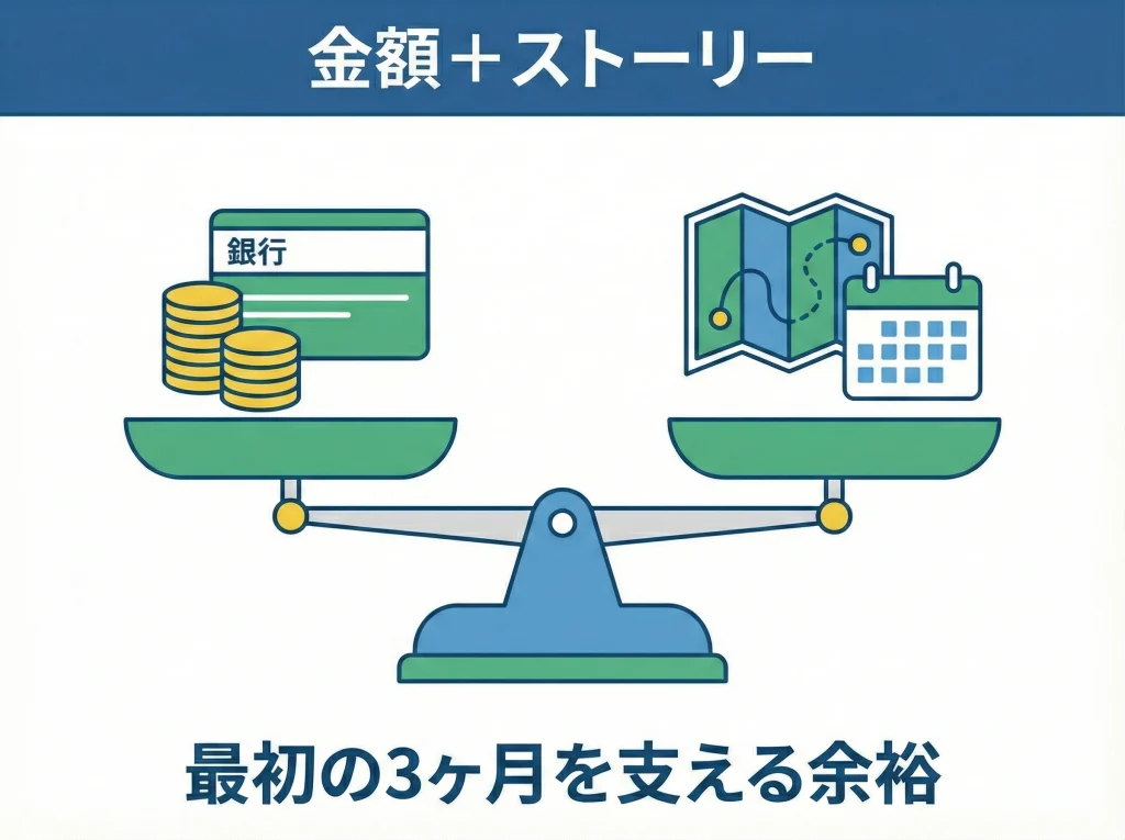 預金残高証明の資金不足