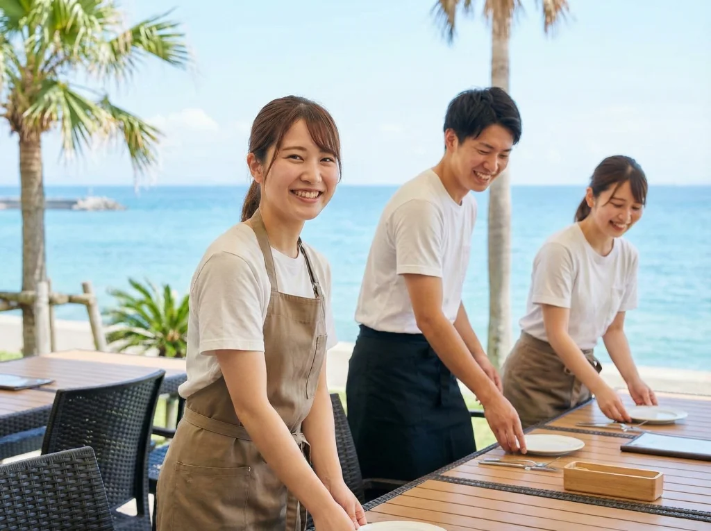 リゾートバイトに向いてる人の特徴