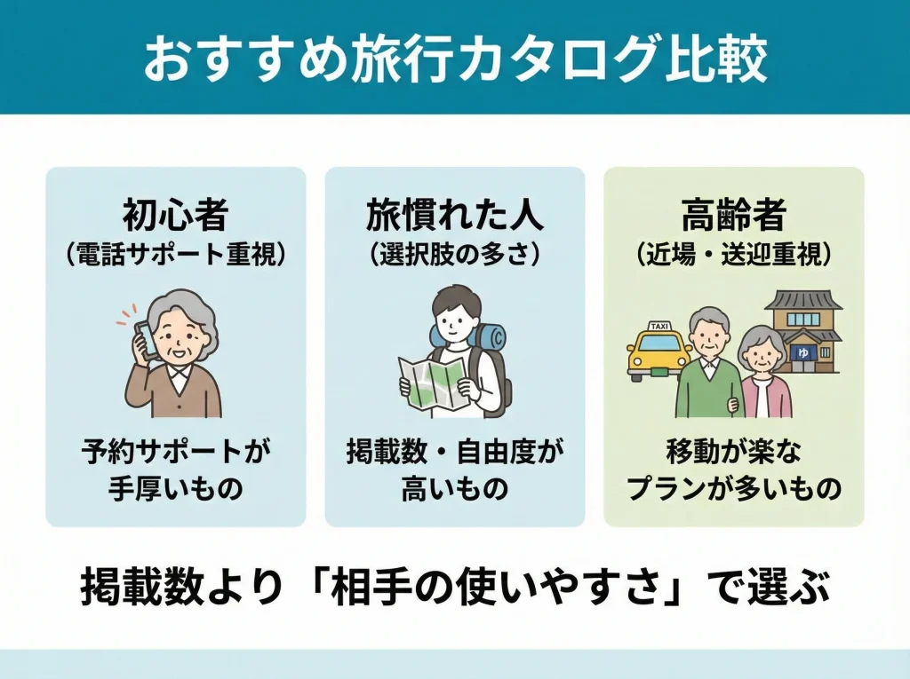 おすすめ旅行カタログ比較