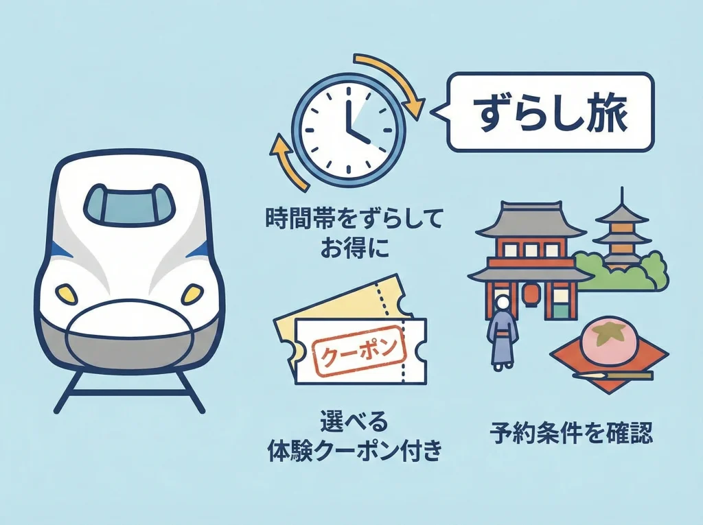 新幹線はずらし旅活用