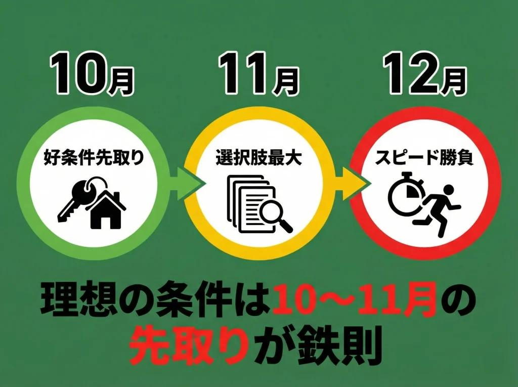 募集はいつから？10月開始