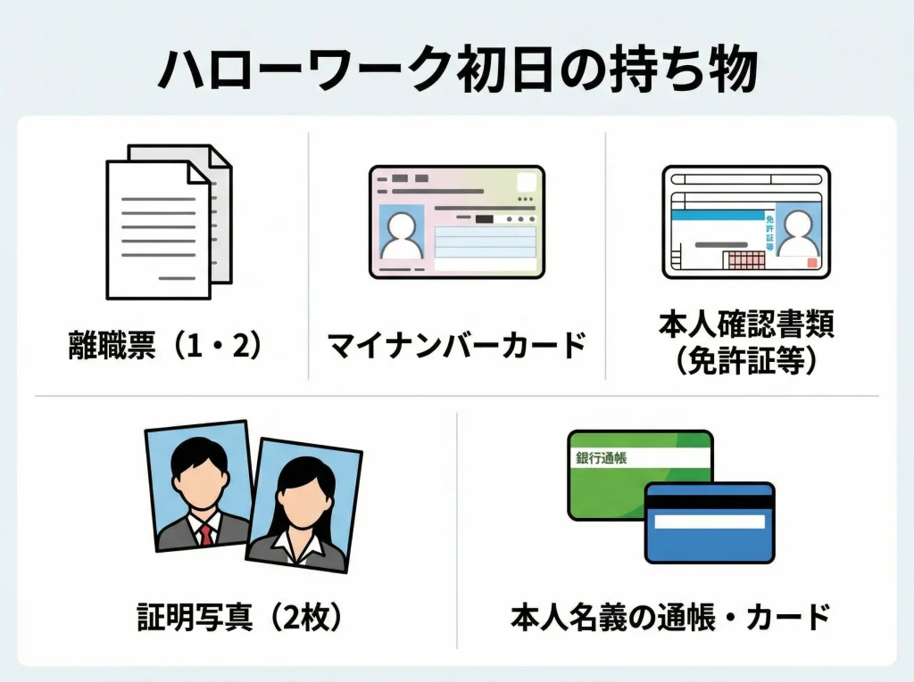 ハローワーク申請と必要書類