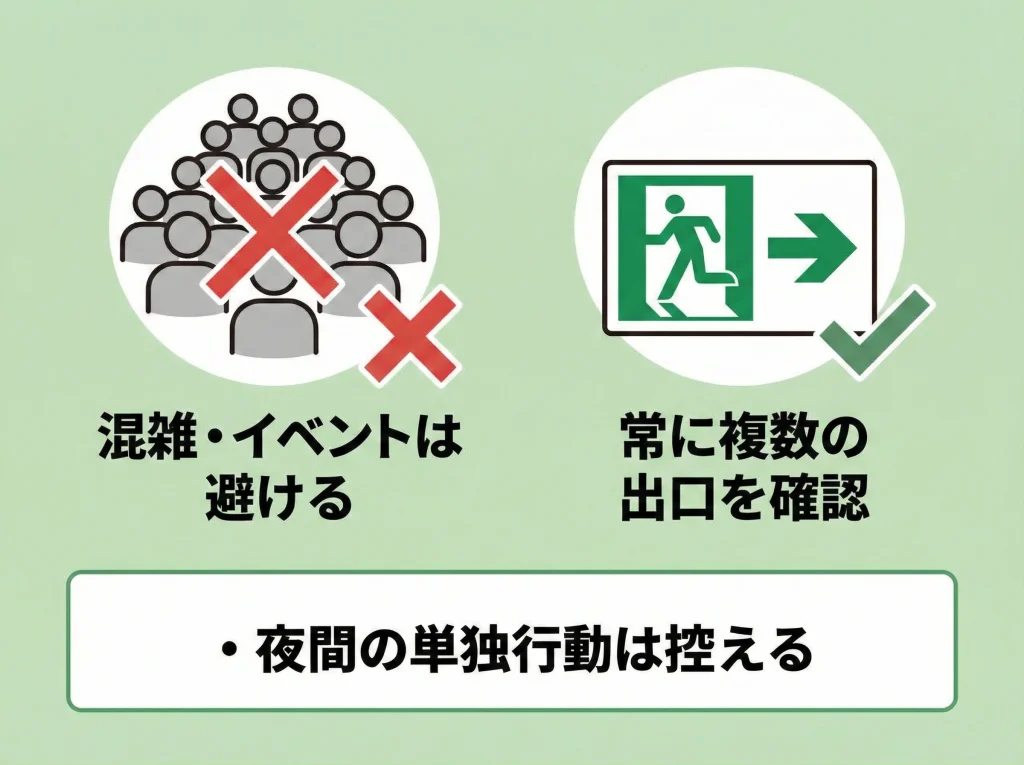 治安悪化とテロの注意点