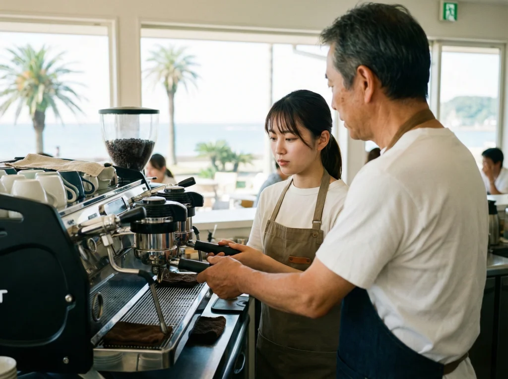 リゾートバイトのバリスタ求人入門