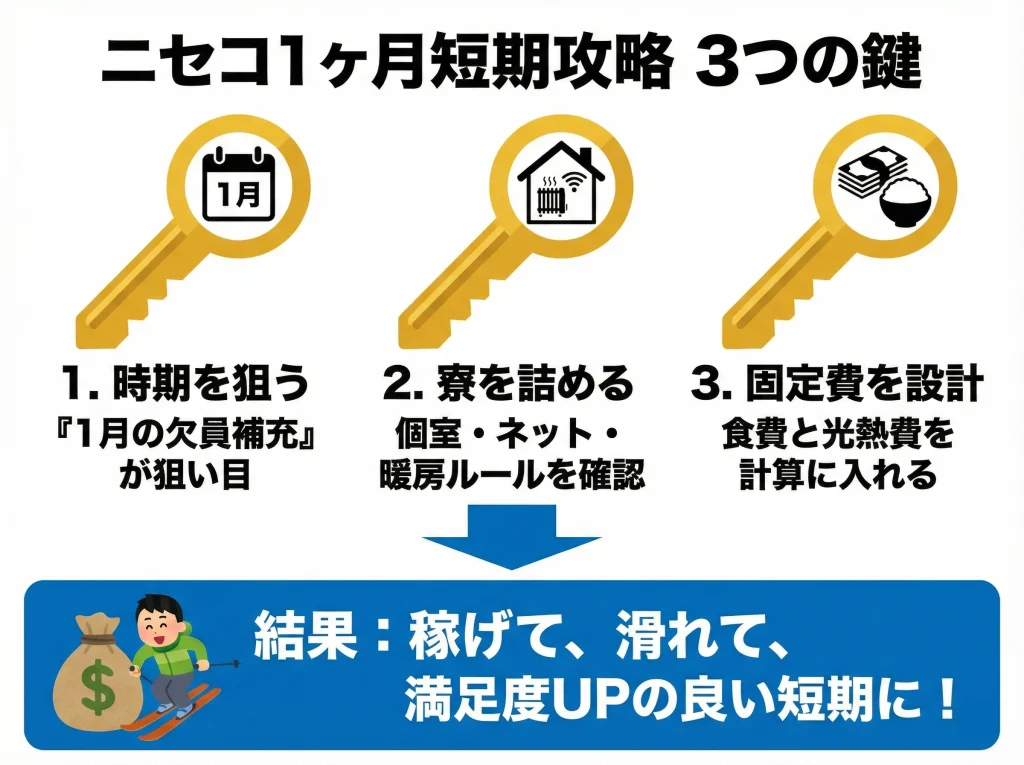 ニセコのリゾートバイト1ヶ月を総まとめ