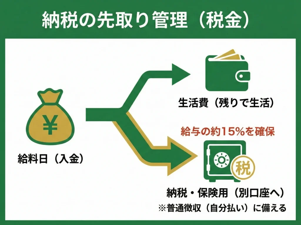 税金・住民税の管理