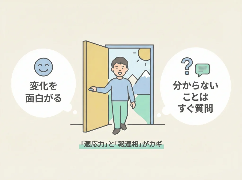 性格でわかる向いてる人