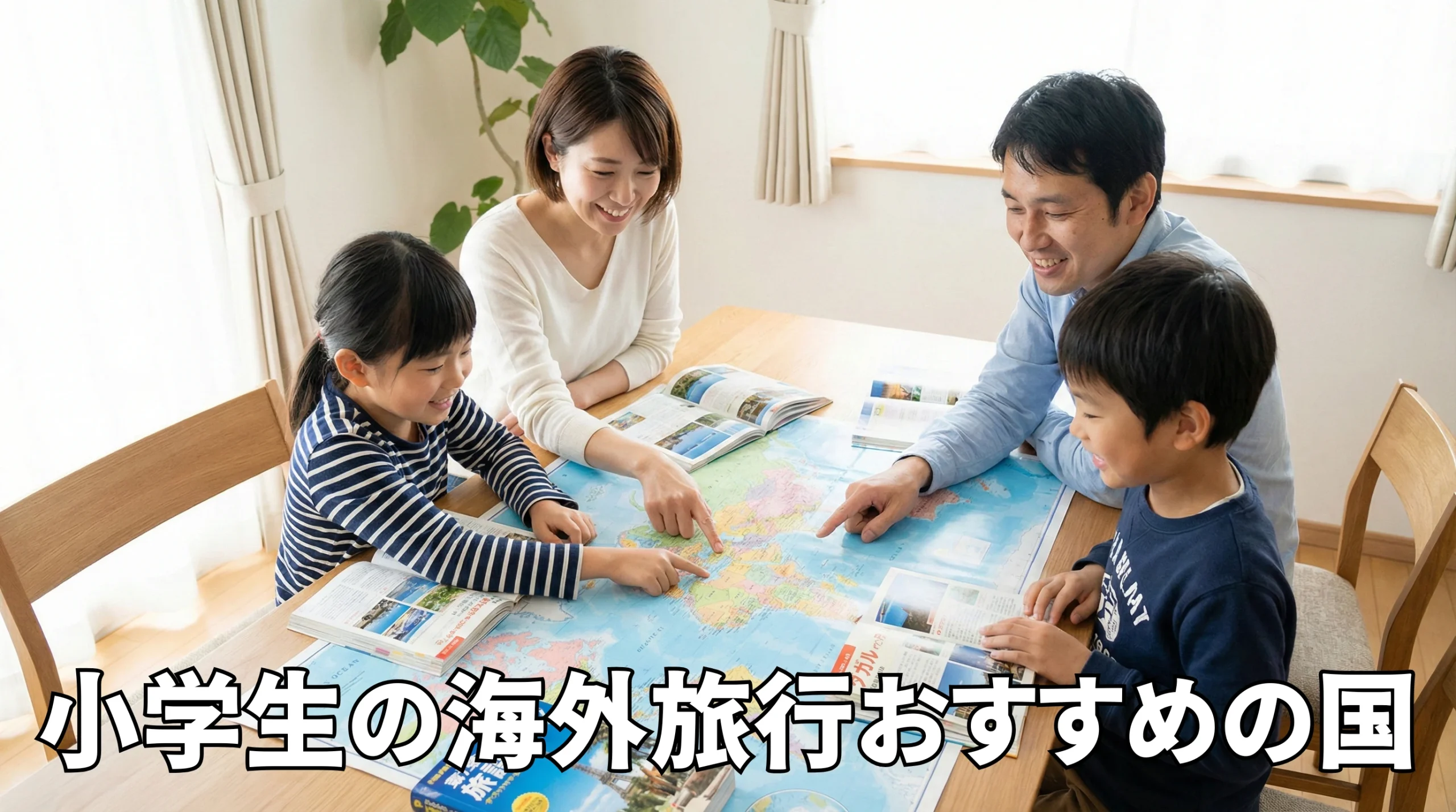 初めてでも大丈夫！小学生の海外旅行おすすめの国とパパママが安心できる選び方