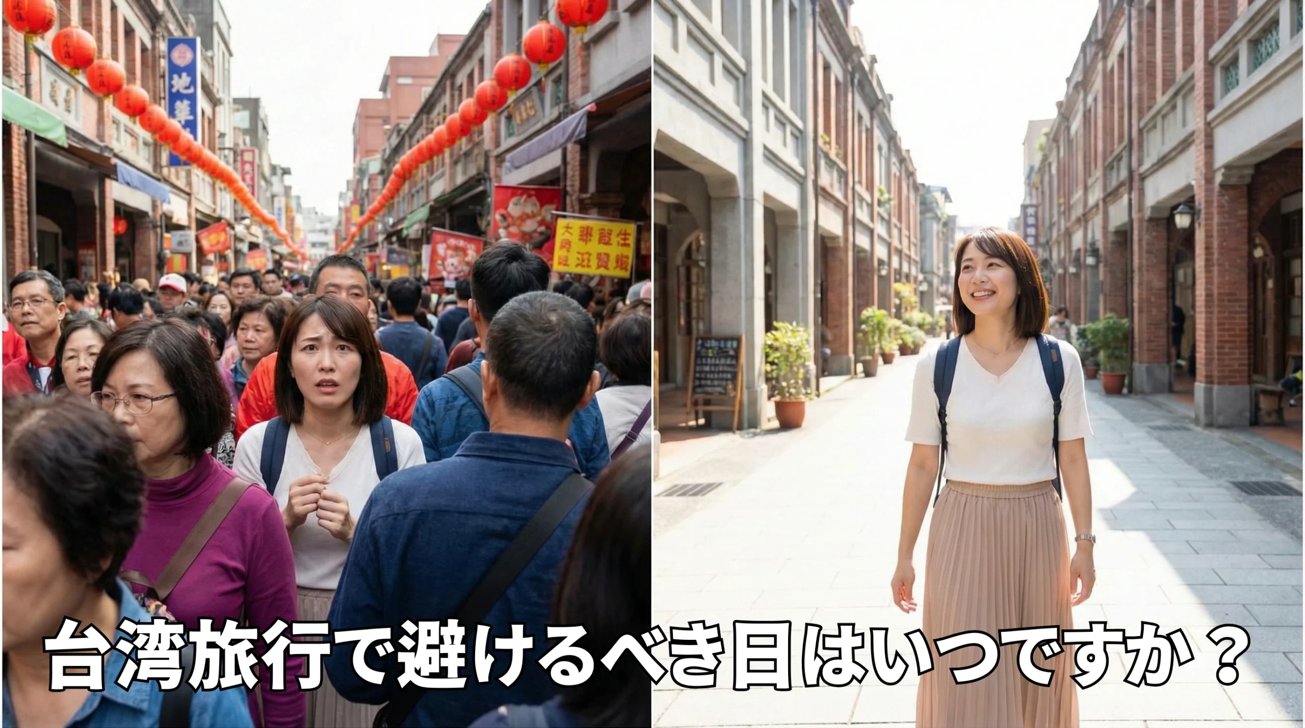 2026年版｜台湾旅行で避けるべき日はいつですか？後悔しないための日程ガイド