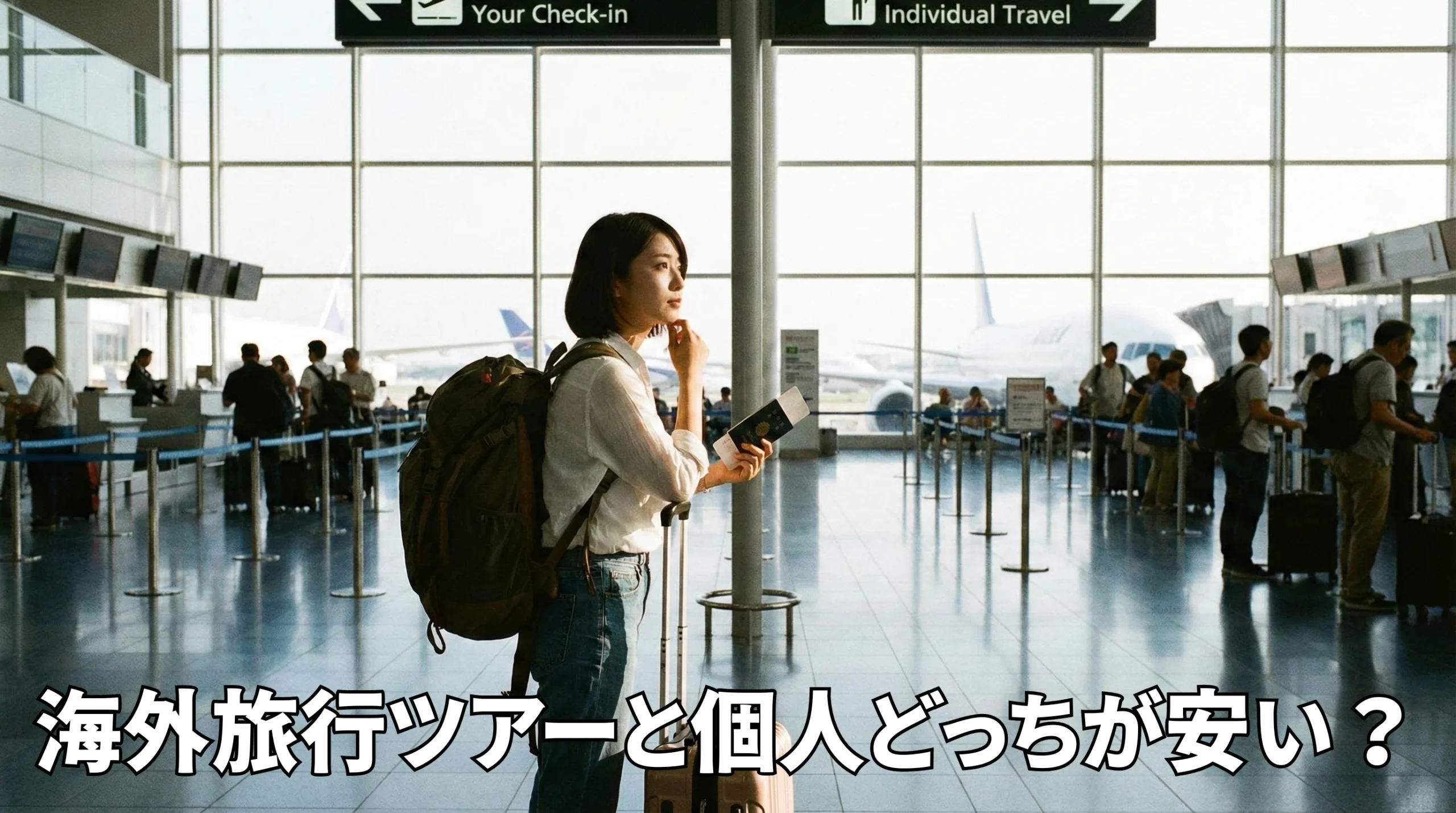 海外旅行、ツアーと個人どっちが安い？費用の正体をプロが徹底解剖