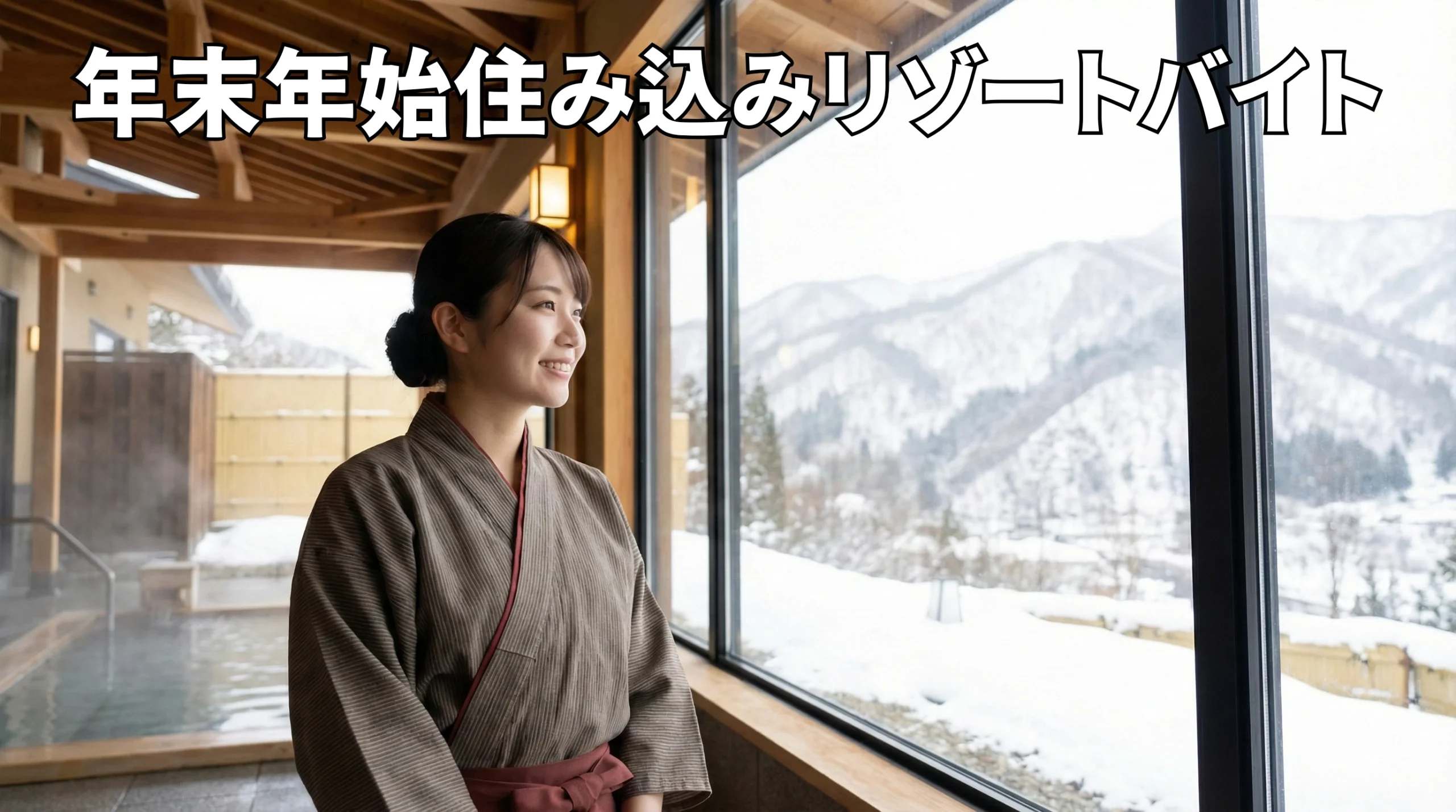 冬休みは住み込みリゾートバイトで決まり！年末年始の超短期求人で貯金を一気に増やすコツ