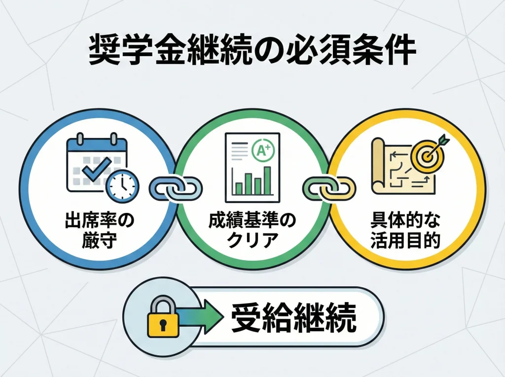 奨学金申請と成績条件