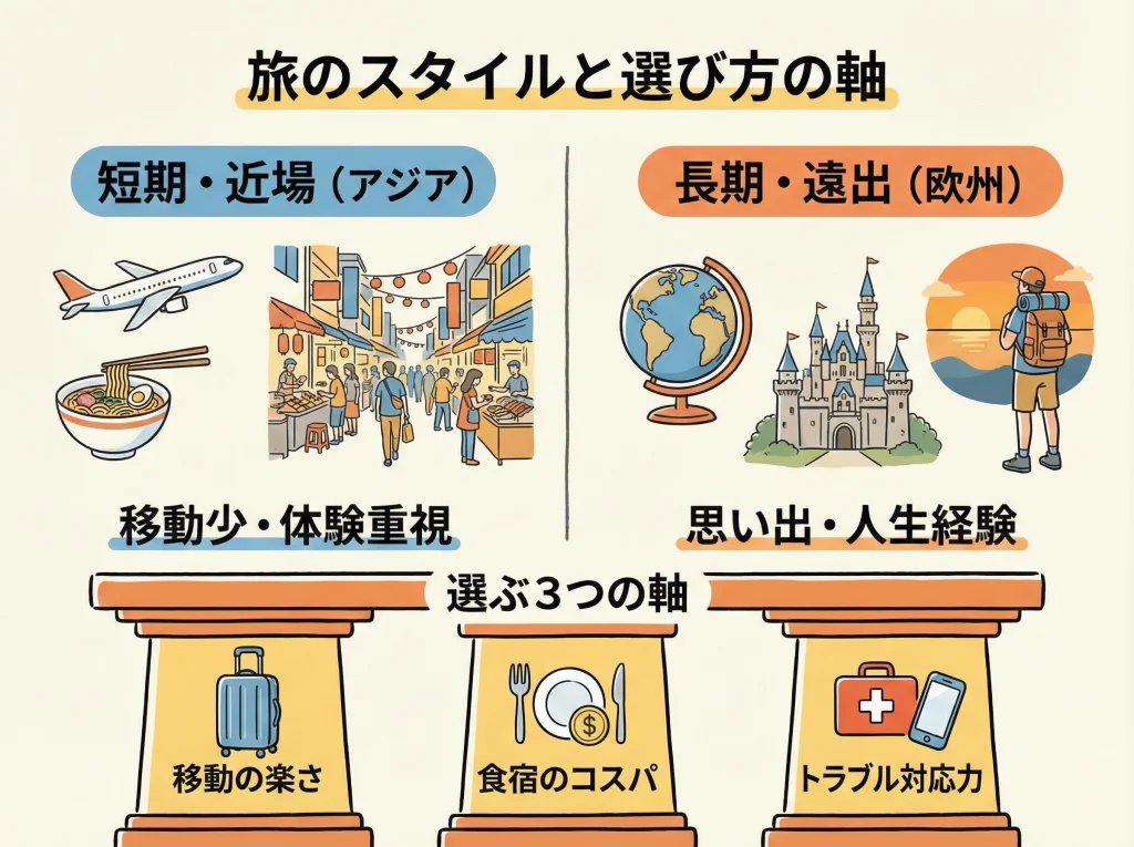 大学生海外旅行おすすめの国