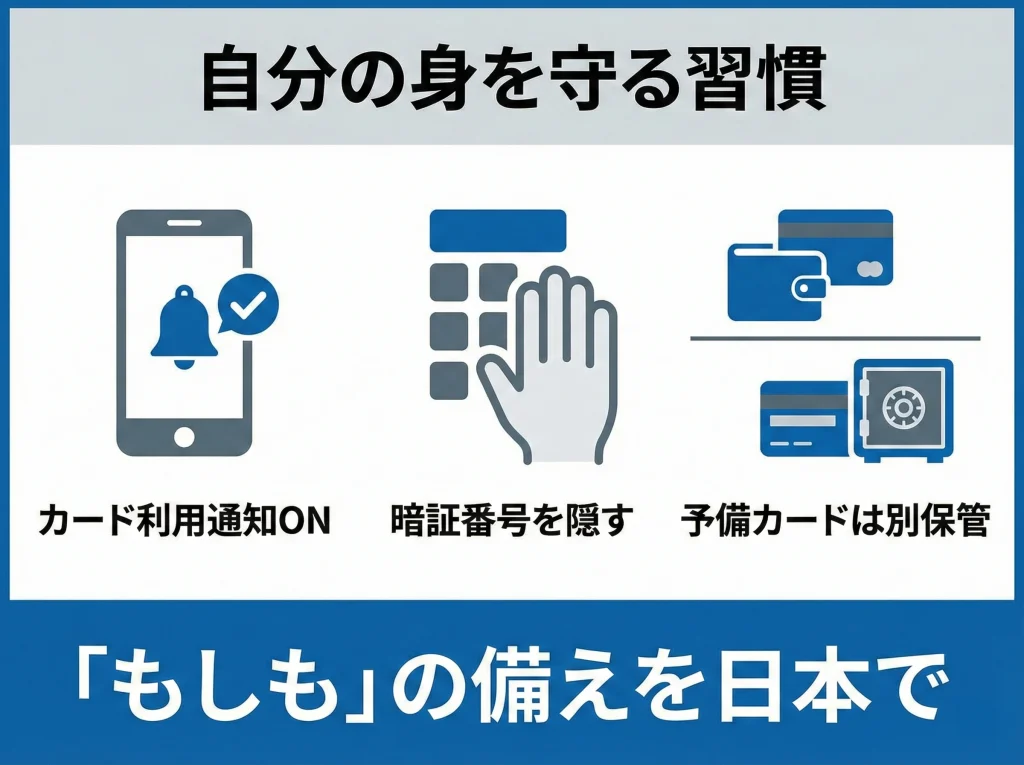 治安注意点スキミング対策