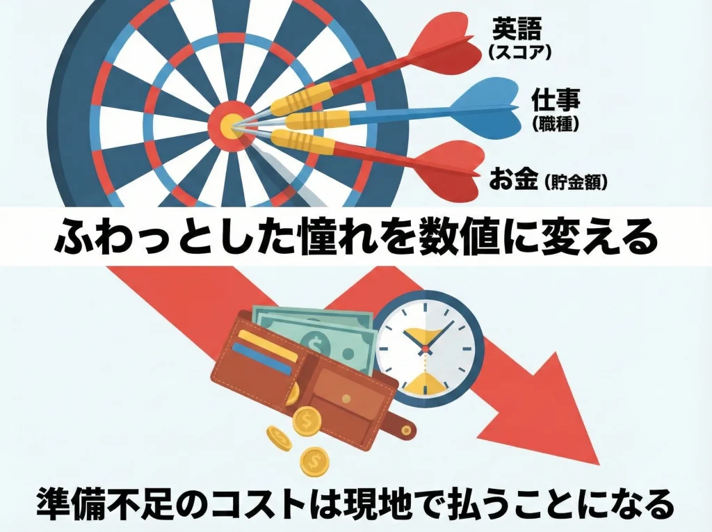 後悔しない目標設定と準備