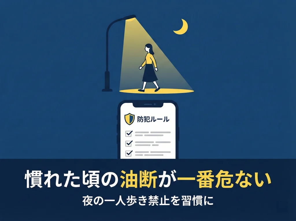 治安・性被害・詐欺の危険