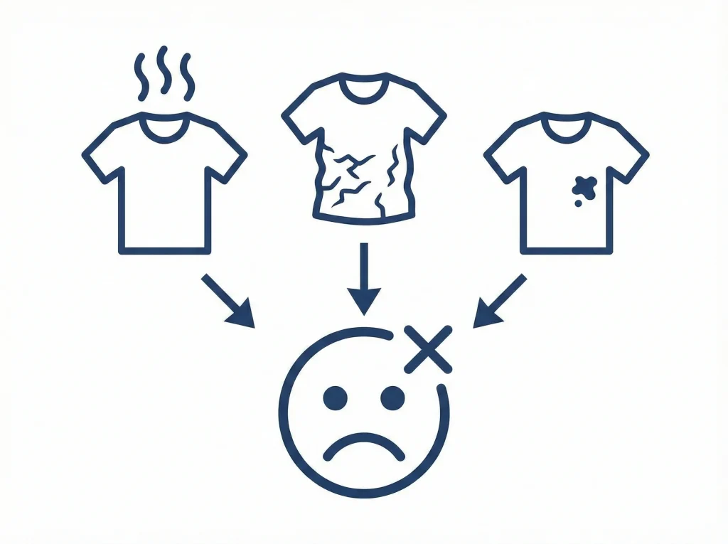 同じ服が不潔に見える原因