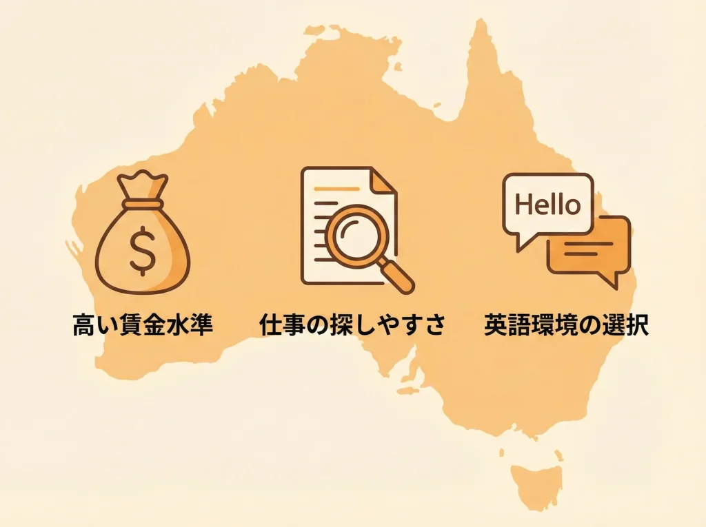 ビザと渡航先オーストラリア